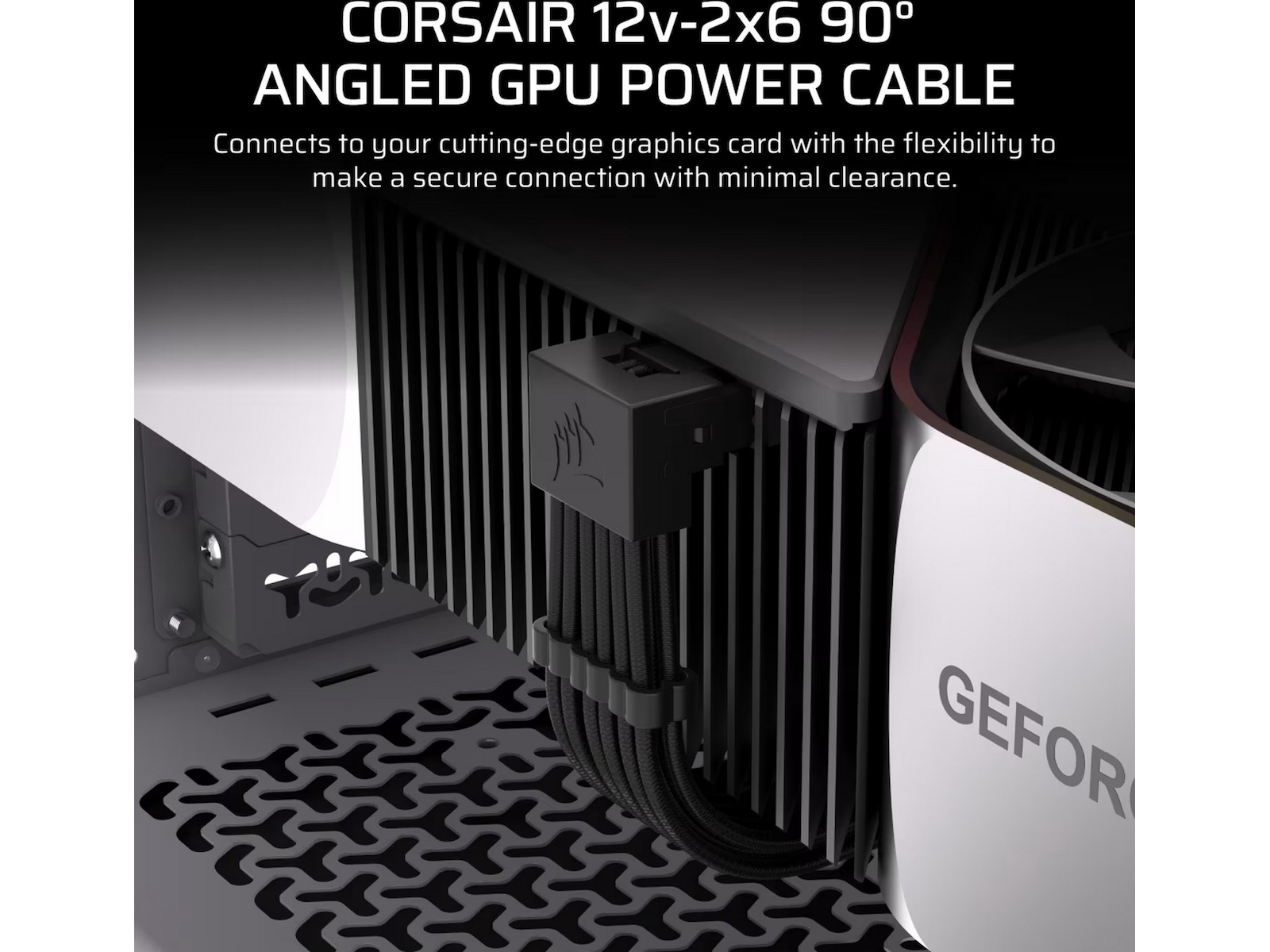 Corsair PSU 90° 12V-2x6 Style B kabel Tilbehør