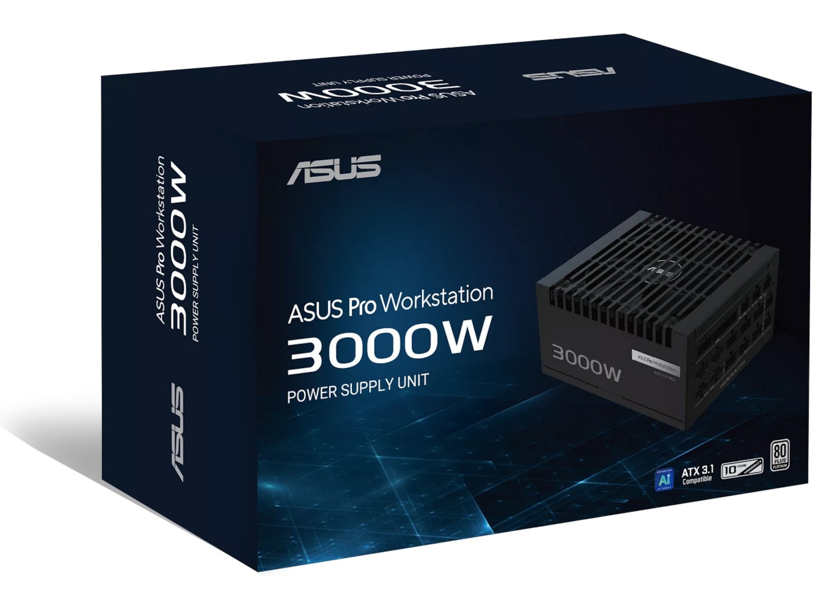 Asus Pro WS 3000W Platinum PSU Enheter