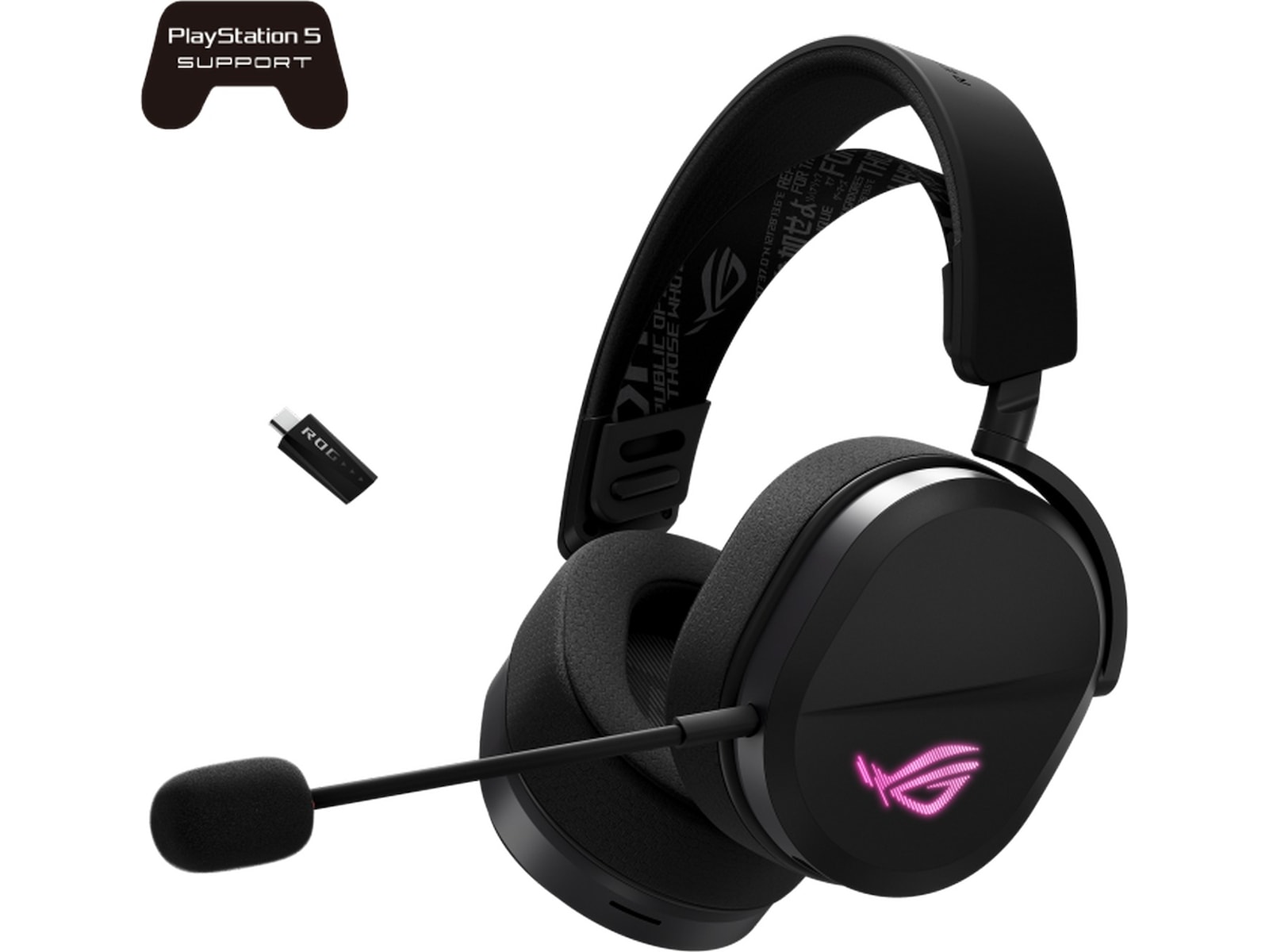 Asus ROG Pelta Trådløst Gamingheadset (sort) Gamingheadset