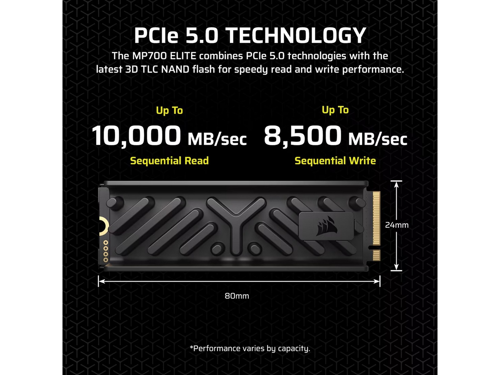 Corsair MP700 ELITE 4TB SSD M.2