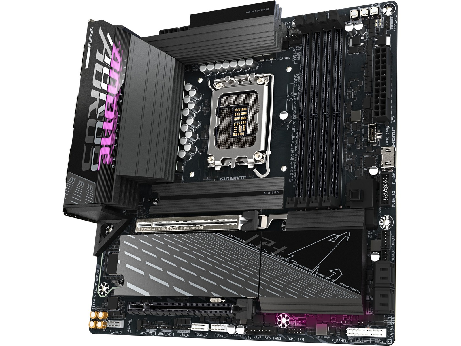 Gigabyte B860M AORUS ELITE WIFI6E hovedkort Intel Socket