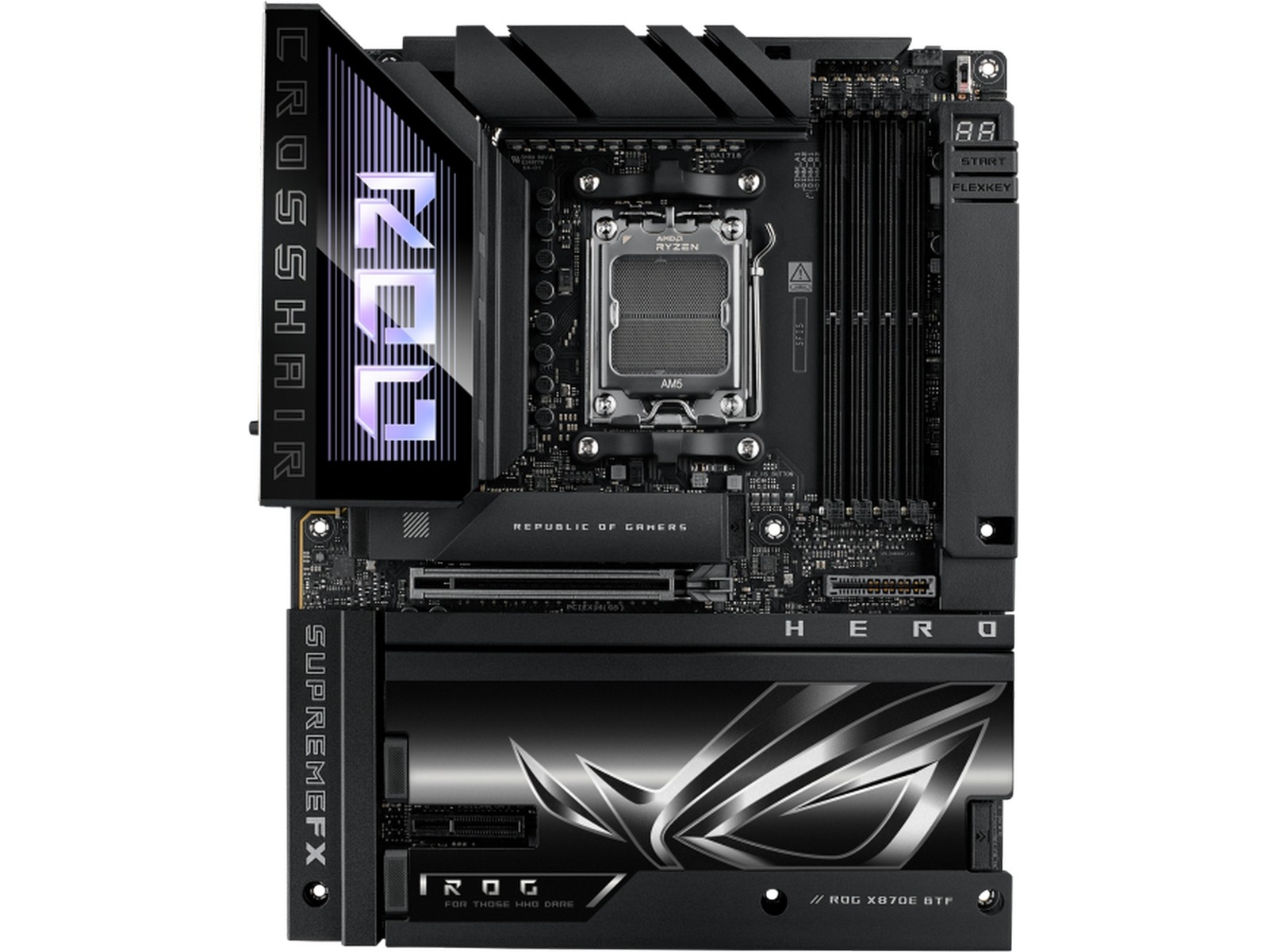 Asus ROG Crosshair X870E Hero BTF Hovedkort AMD Socket
