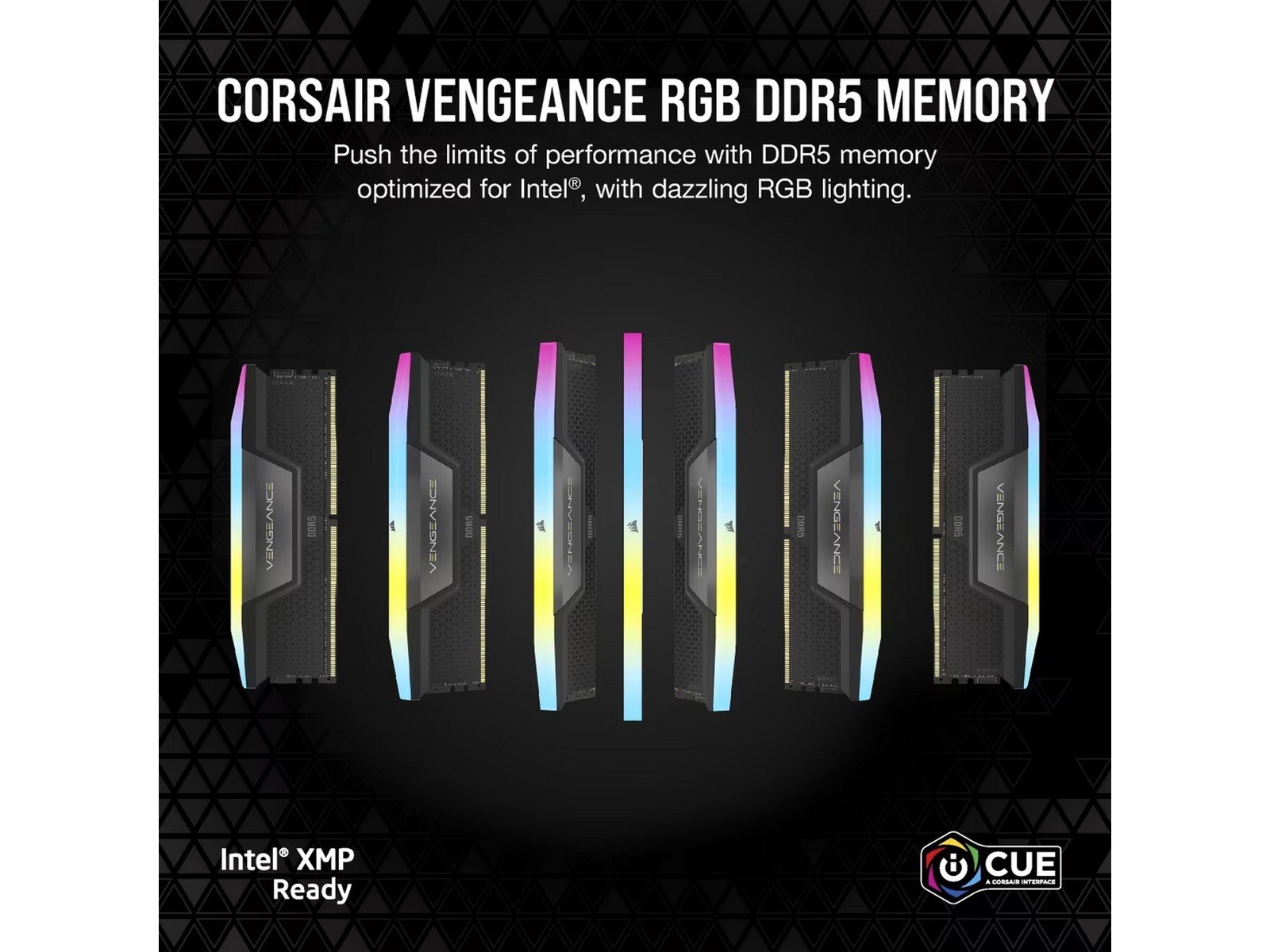 Corsair Vengeance RGB DDR5 6000MHz 32GB Minnebrikker