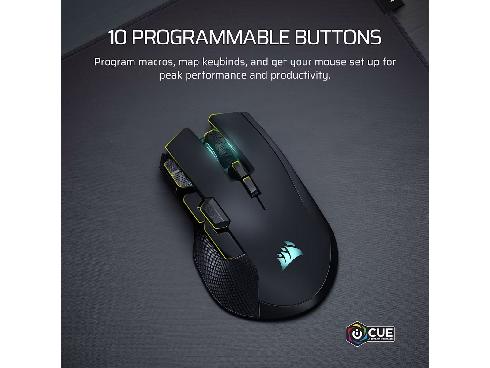 Corsair Ironclaw gamingmus trådløs SE Gamingmus