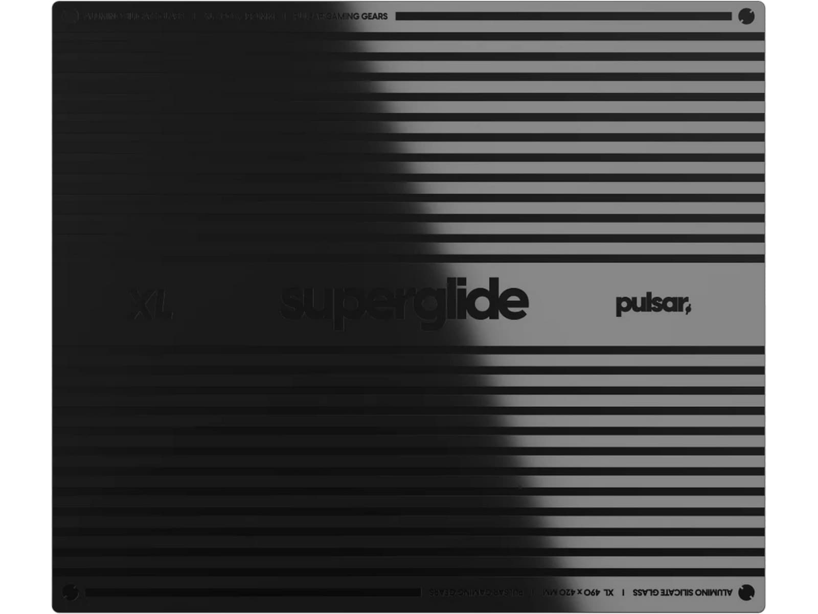 Pulsar Superglide glassmusematte v3 Bruce Lee 85th Ed XL (marineblå) Gamingmusematte