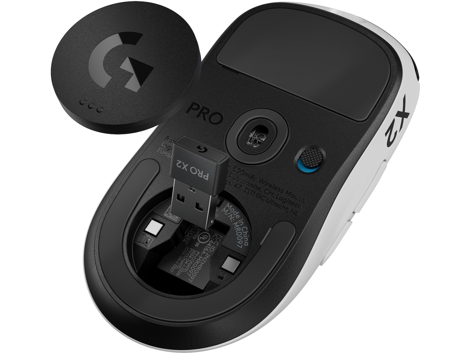 Logitech PRO X 2 SUPERSTRIKE trådløs gamingmus Gamingmus