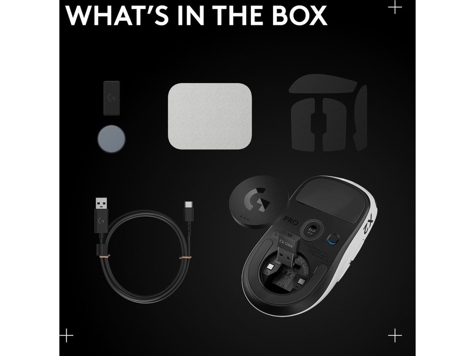 Logitech PRO X 2 SUPERSTRIKE trådløs gamingmus Gamingmus