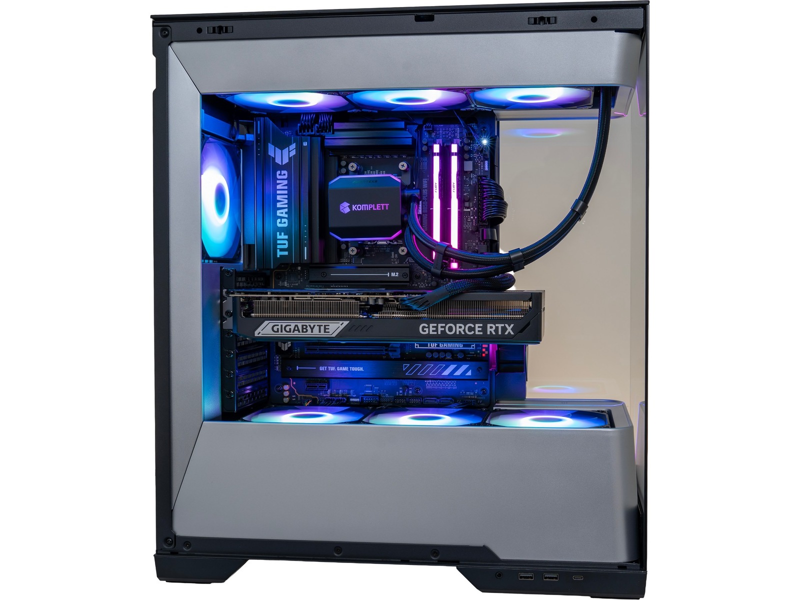 Komplett-PC Epic Gaming a377 RGB - RTX 5090 utgave Gaming-PC stasjonær