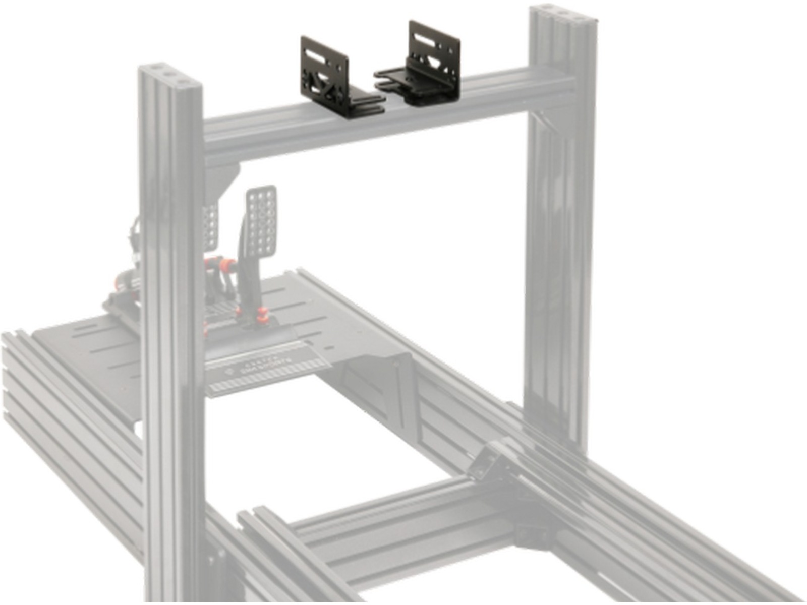 Asetek SimSports rattbasefeste med tilt Ratt og pedaler