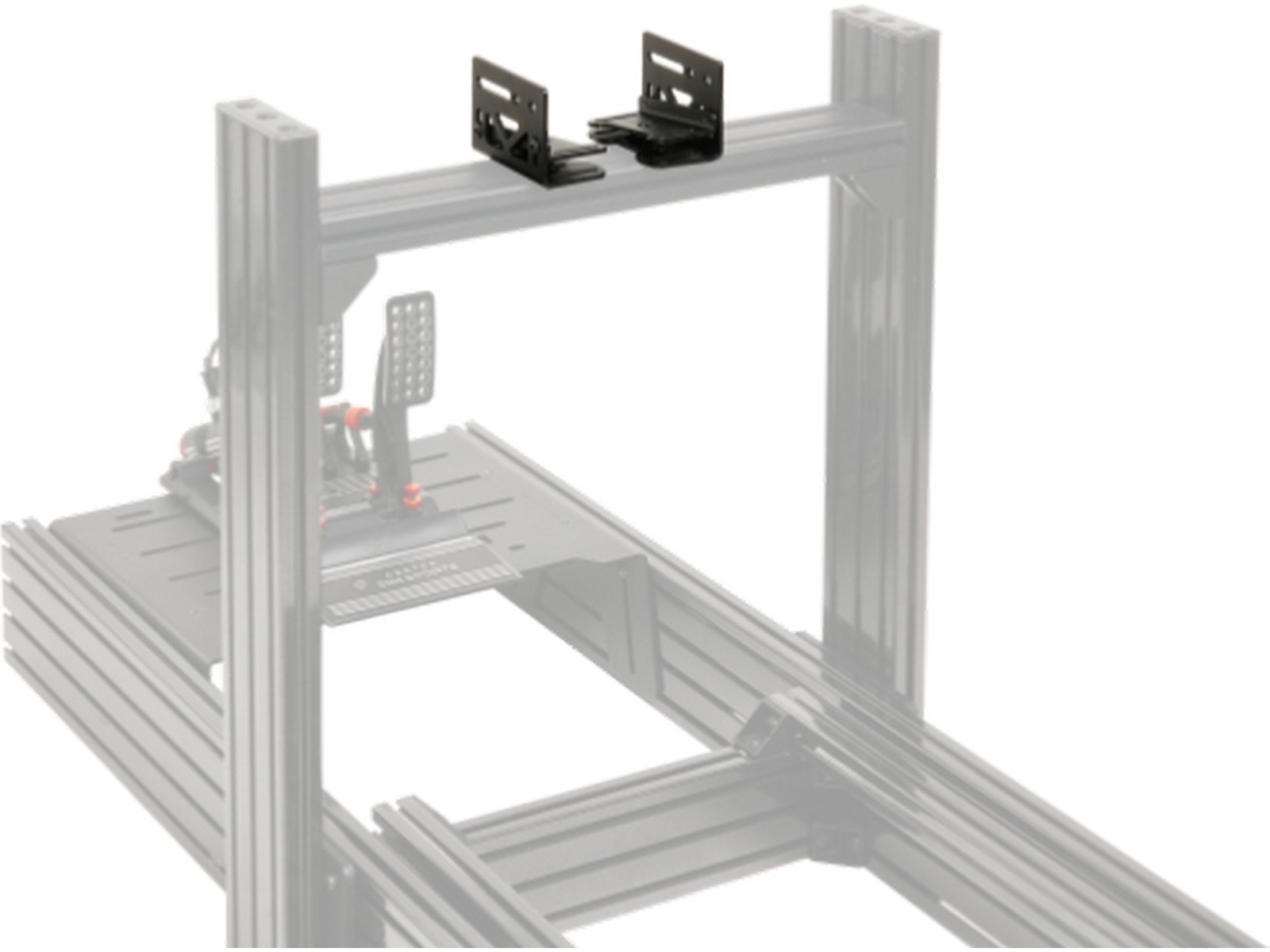 Asetek SimSports rattbasefeste med tilt Ratt og pedaler