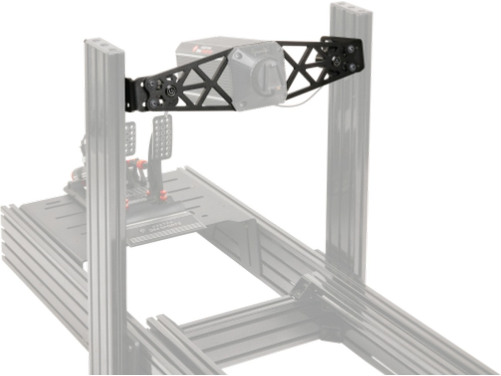 Asetek SimSports frontfeste Ratt og pedaler