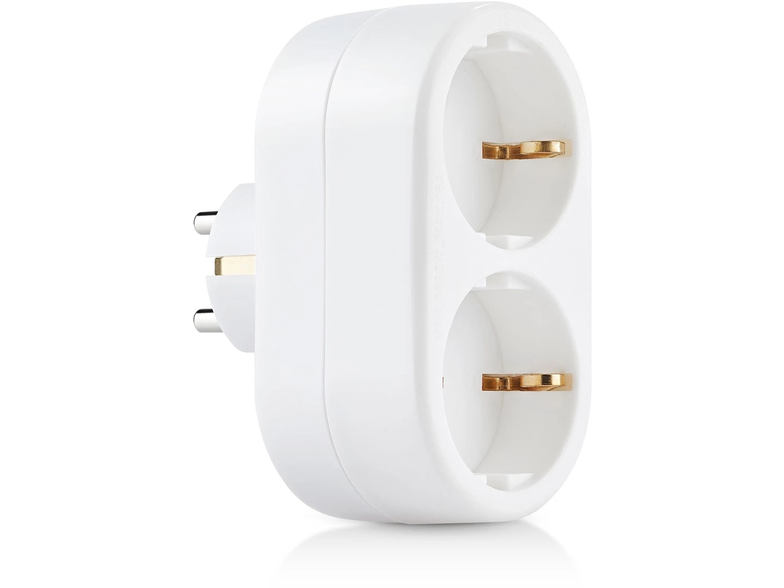 ON stikkontakt med to uttak 2-pack Skjøtekabel & forgrener