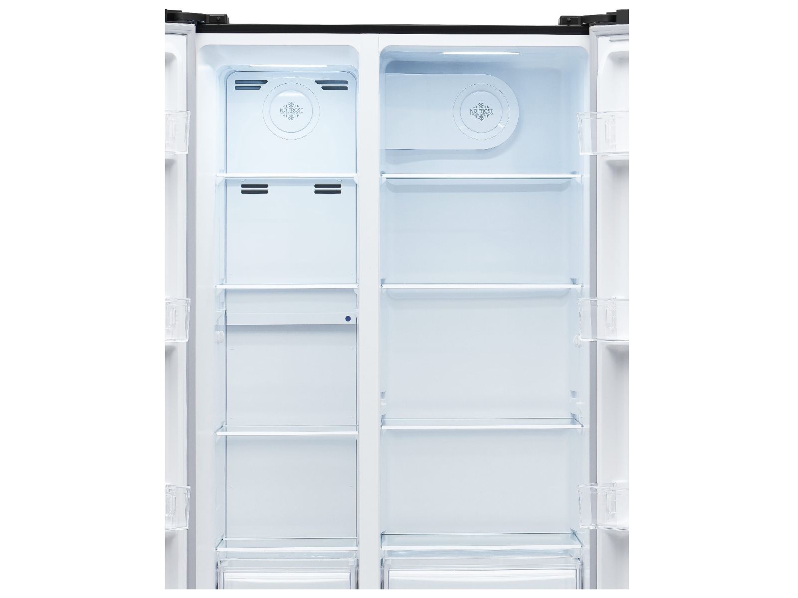 Avant SBS91DI1 Side-by-side kjøle- og fryseskap (sort) Side-by-side kjøleskap