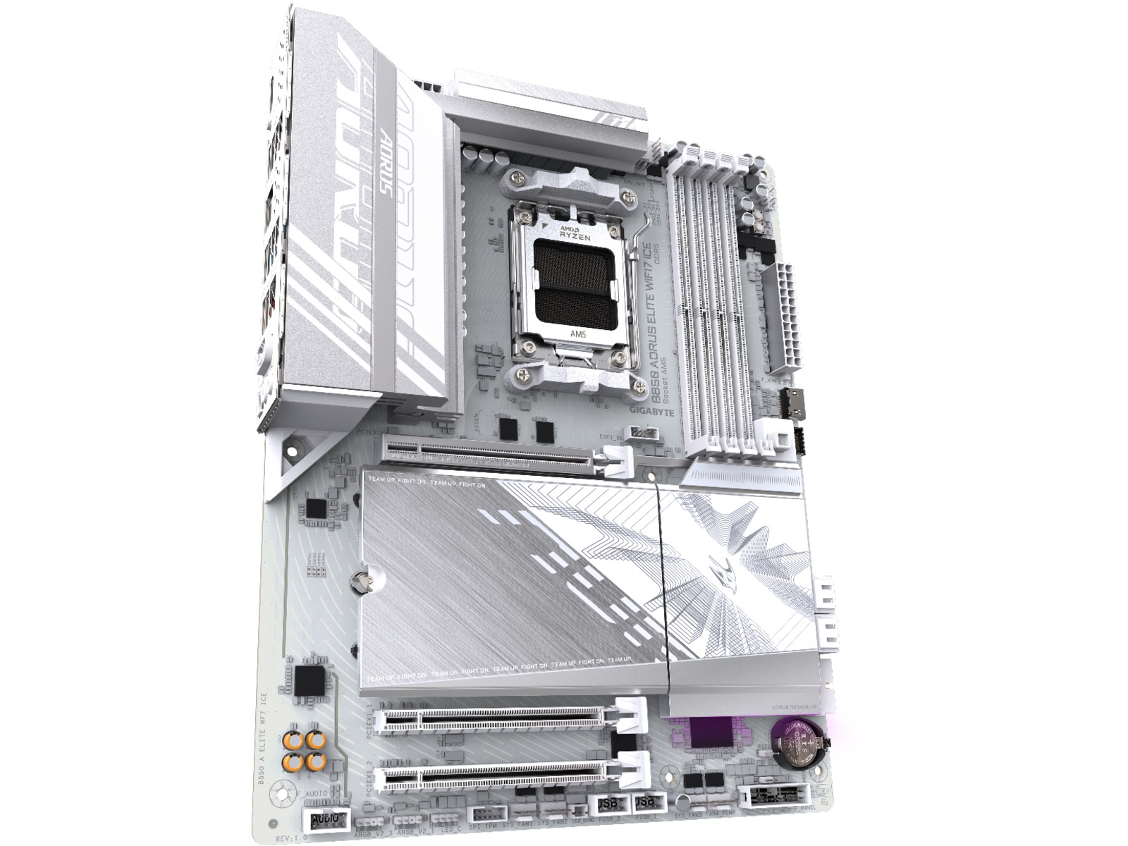 Gigabyte B850 AORUS ELITE WF7 ICE Hovedkort AMD Socket