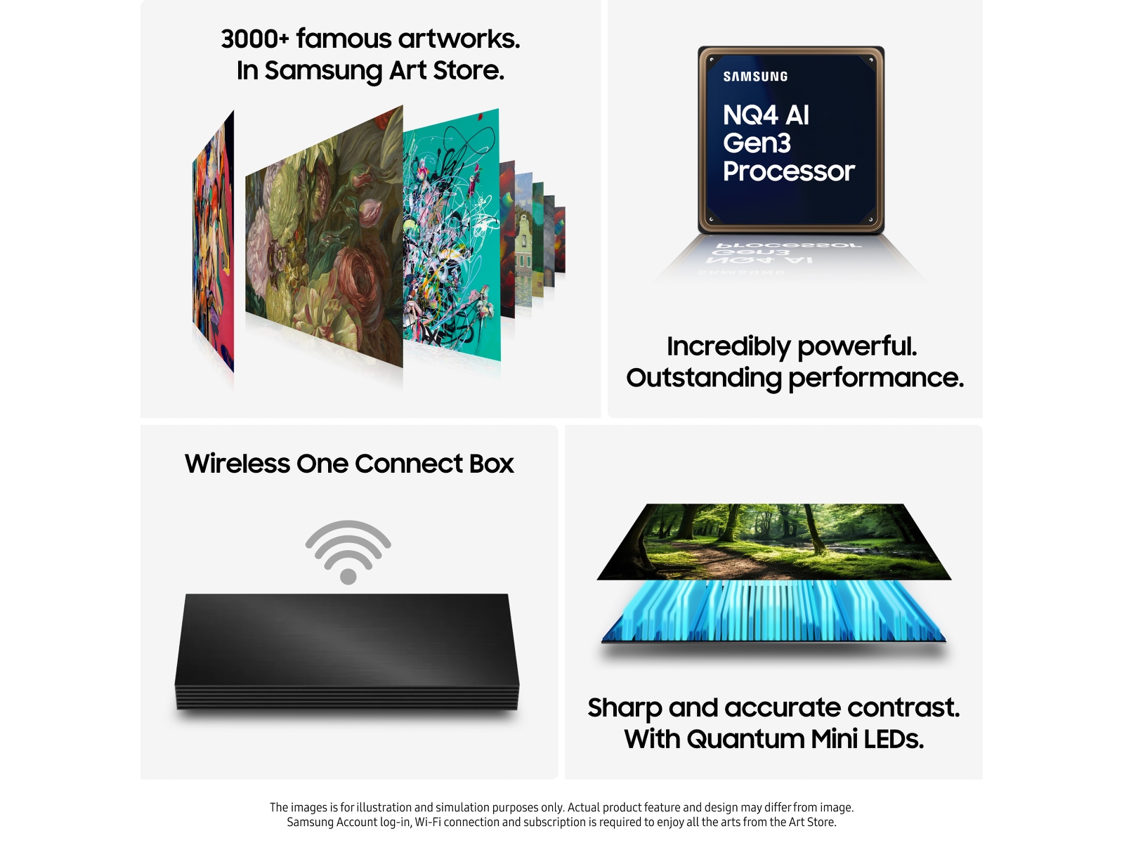 Samsung 65" The Frame Pro LS03FW Neo QLED 4K smart-TV (2025) 60 - 69 tommer TV