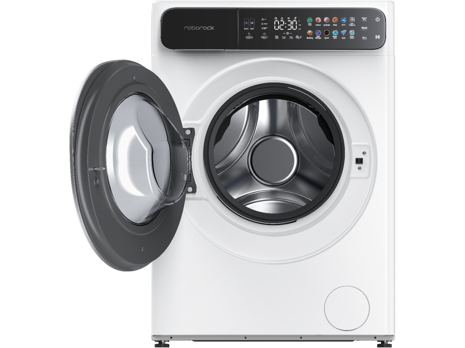 Roborock ZEO One vask/tørk (hvit) Kombinert vaskemaskin og tørketrommel