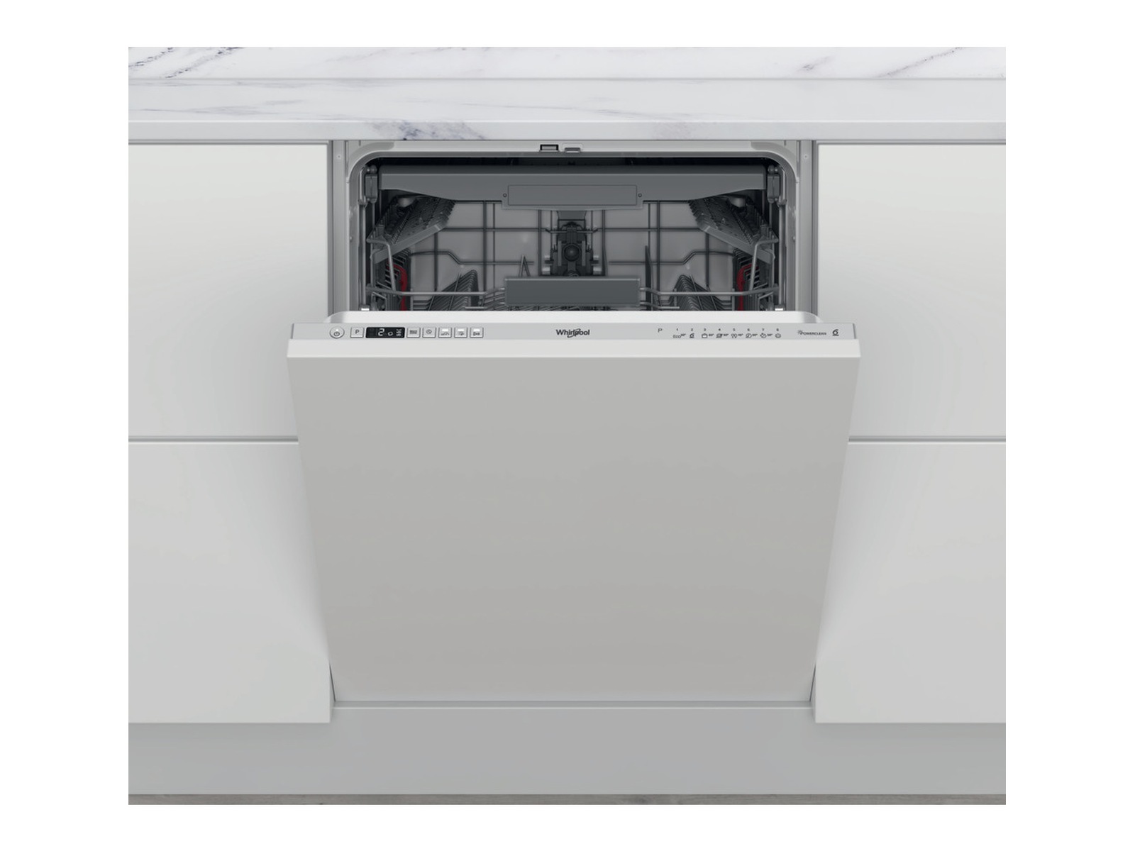 Whirlpool WIC 3C34 PFE S Integrert oppvaskmaskin Integrert oppvaskmaskin