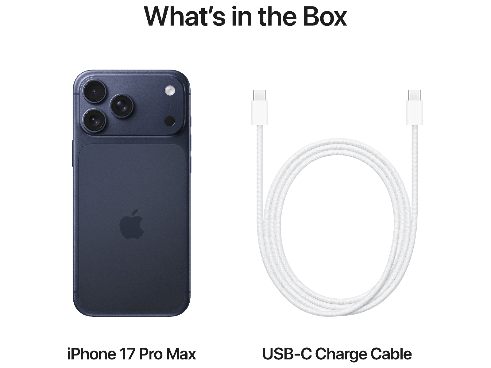 iPhone 17 Pro Max 2TB (dypblå) Mobiltelefoner