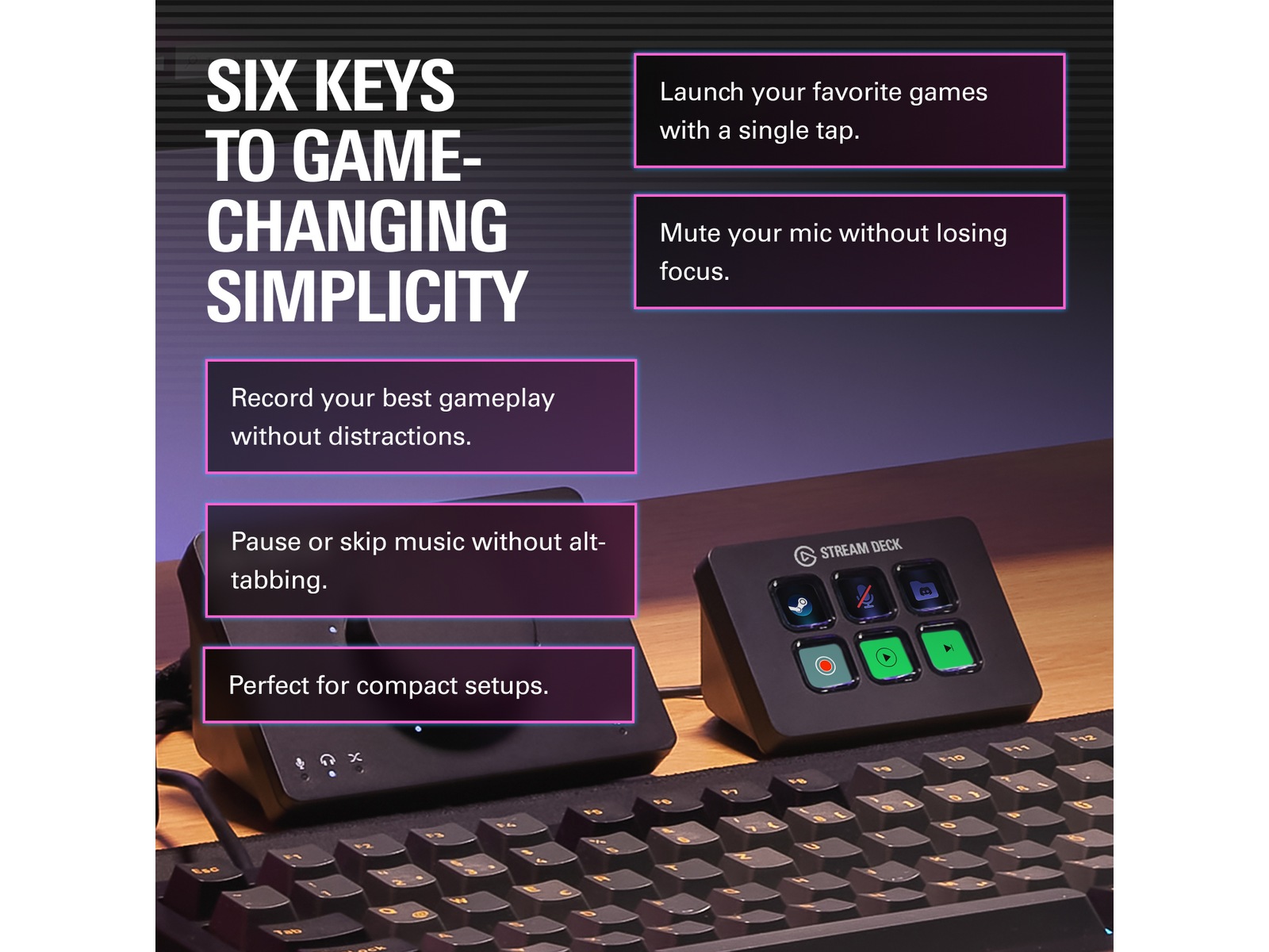 Elgato Stream Deck Mini Capture & streaming