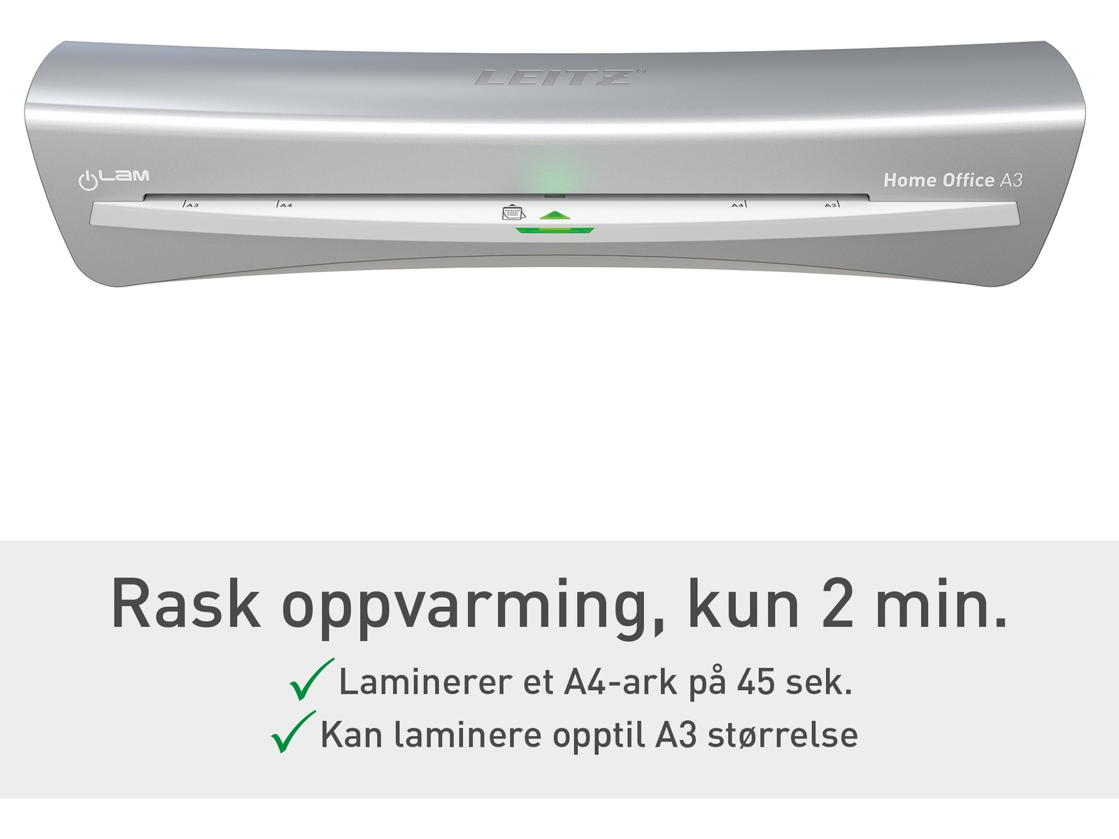 Leitz Lamineringsmaskin iLAM HOME Office A3 Lamineringsmaskiner