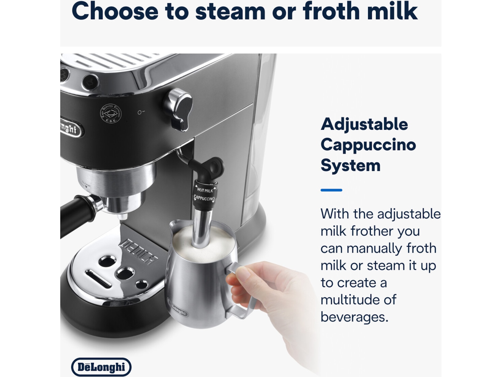 DeLonghi Dedica Style EC685.BK Espressomaskin (sort) Espressomaskiner