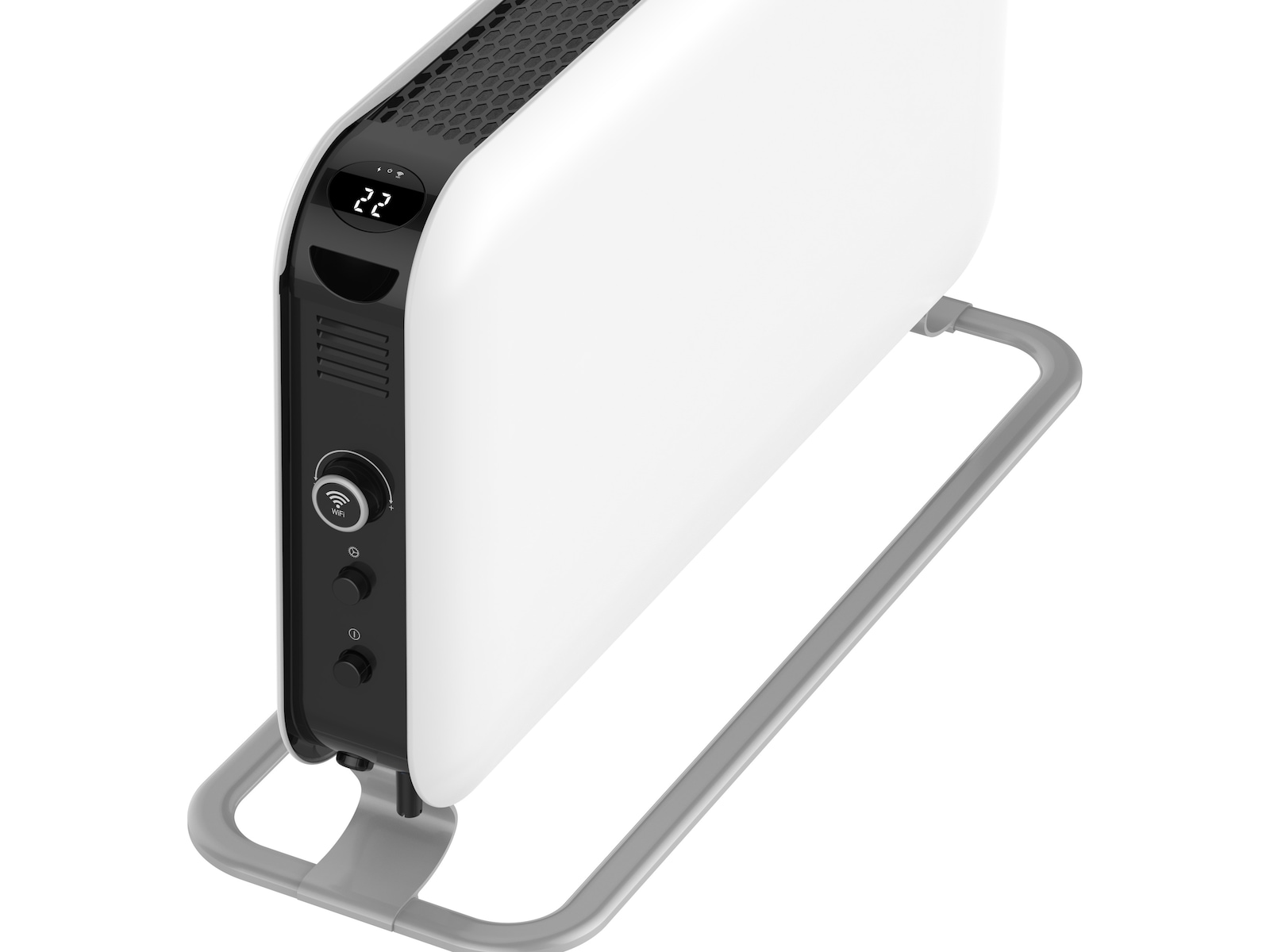 Mill WiFi gulvovn 1200W (hvit) Frittstående varmeovner