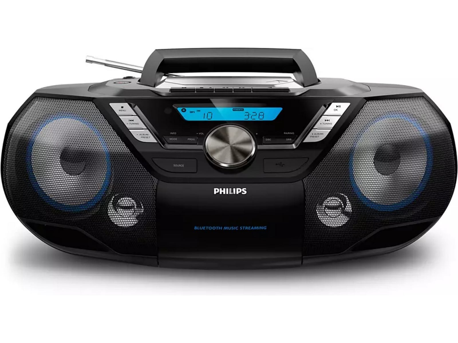 Philips CD-spiller AZB798T/12 (sort) Radio & musikkspillere