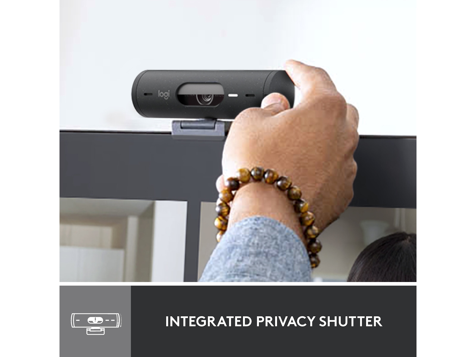 Logitech Brio 500 webkamera (graphite) Webkamera
