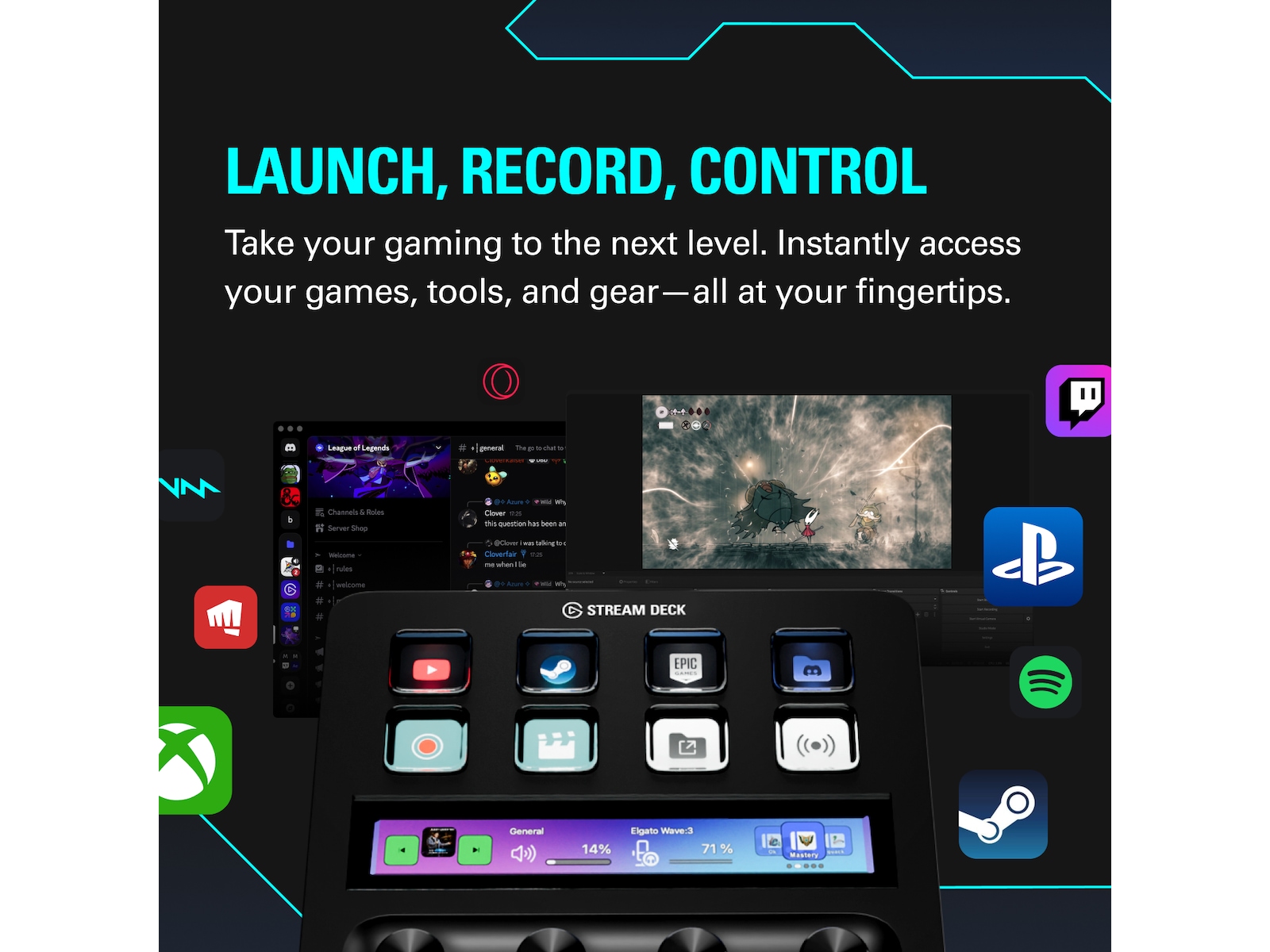 Elgato Stream Deck + Capture & streaming