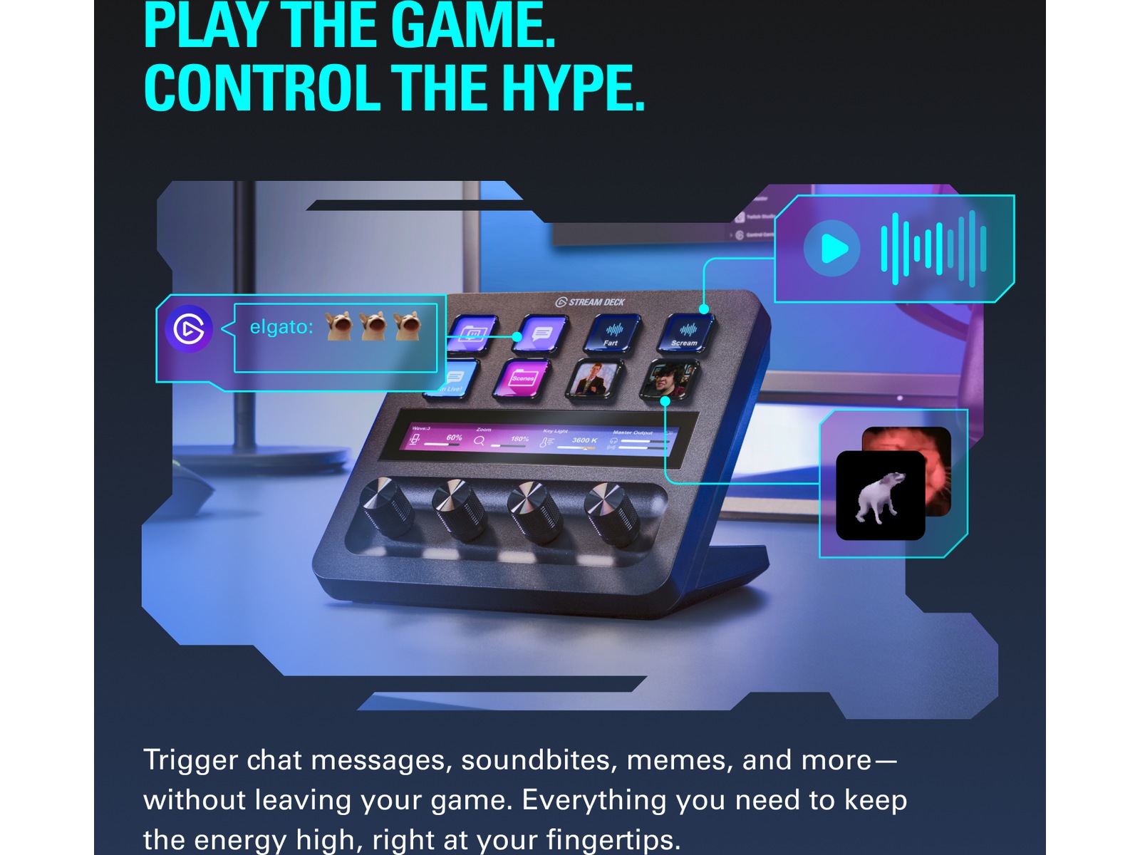 Elgato Stream Deck + Capture & streaming