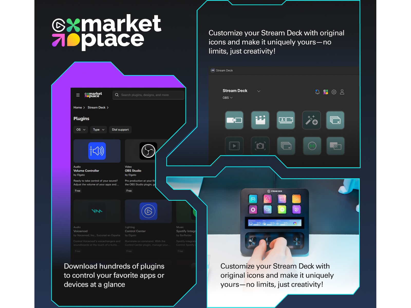 Elgato Stream Deck + Capture & streaming