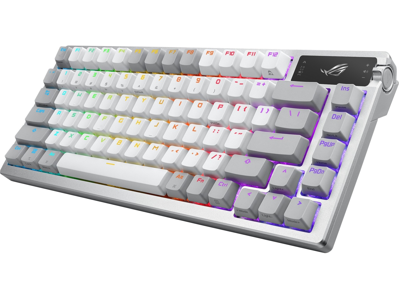 ASUS ROG Azoth Trådløs DIY Gamingtastatur (hvit) -B-Grade Demo tastatur