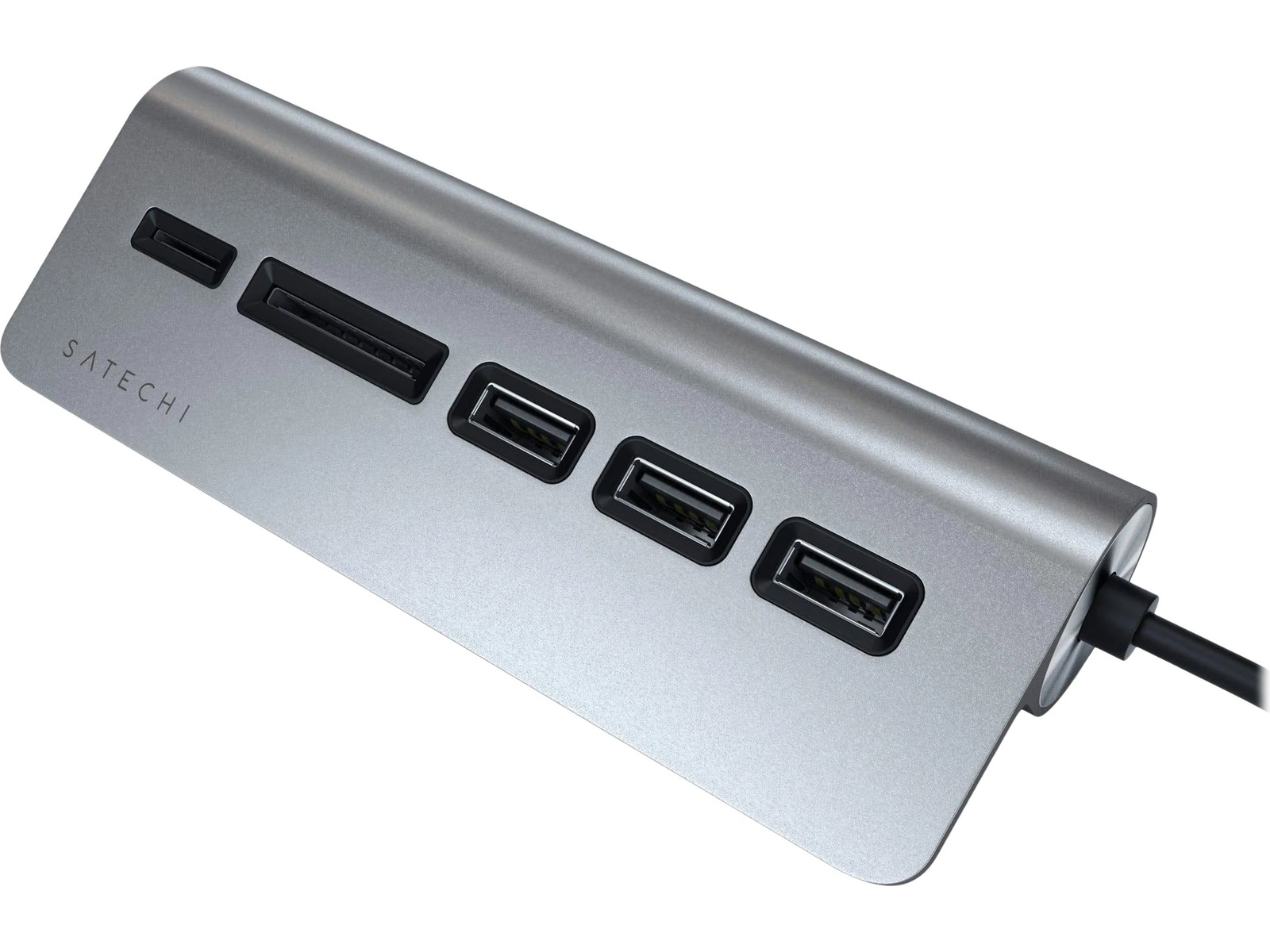 Satechi USB-C Combo Hub (space grey) Dockingstasjon & USB-HUB