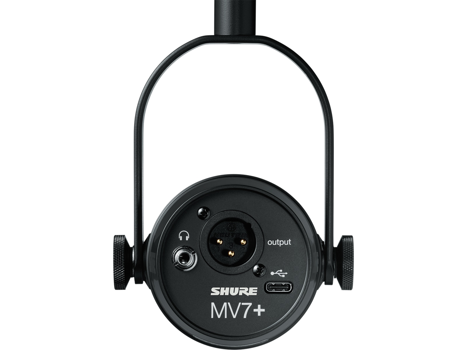 Shure MV7+ Podcast Mikrofon (sort) -B-Grade Demo annet i datautstyr