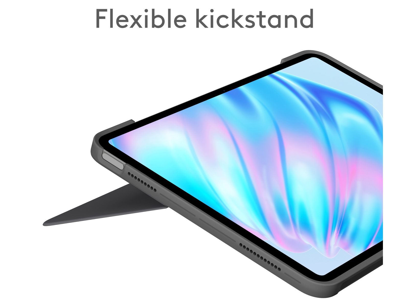 Logitech iPad Air 11" Combo Touch tastaturdeksel (oxford grey) Tastatur og stylus