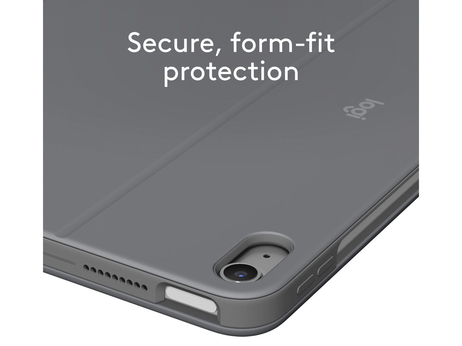 Logitech iPad Air 11" Combo Touch tastaturdeksel (oxford grey) Tastatur og stylus