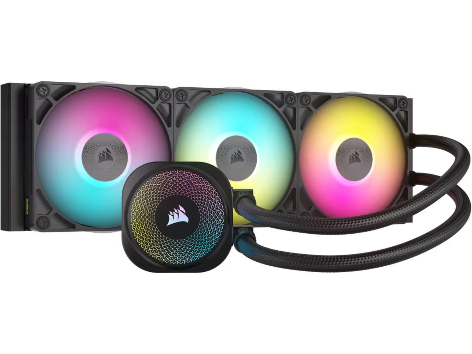 Corsair iCUE LINK Titan 360 RX RGB AIO Kjøler (sort) CPU - Vannkjøling