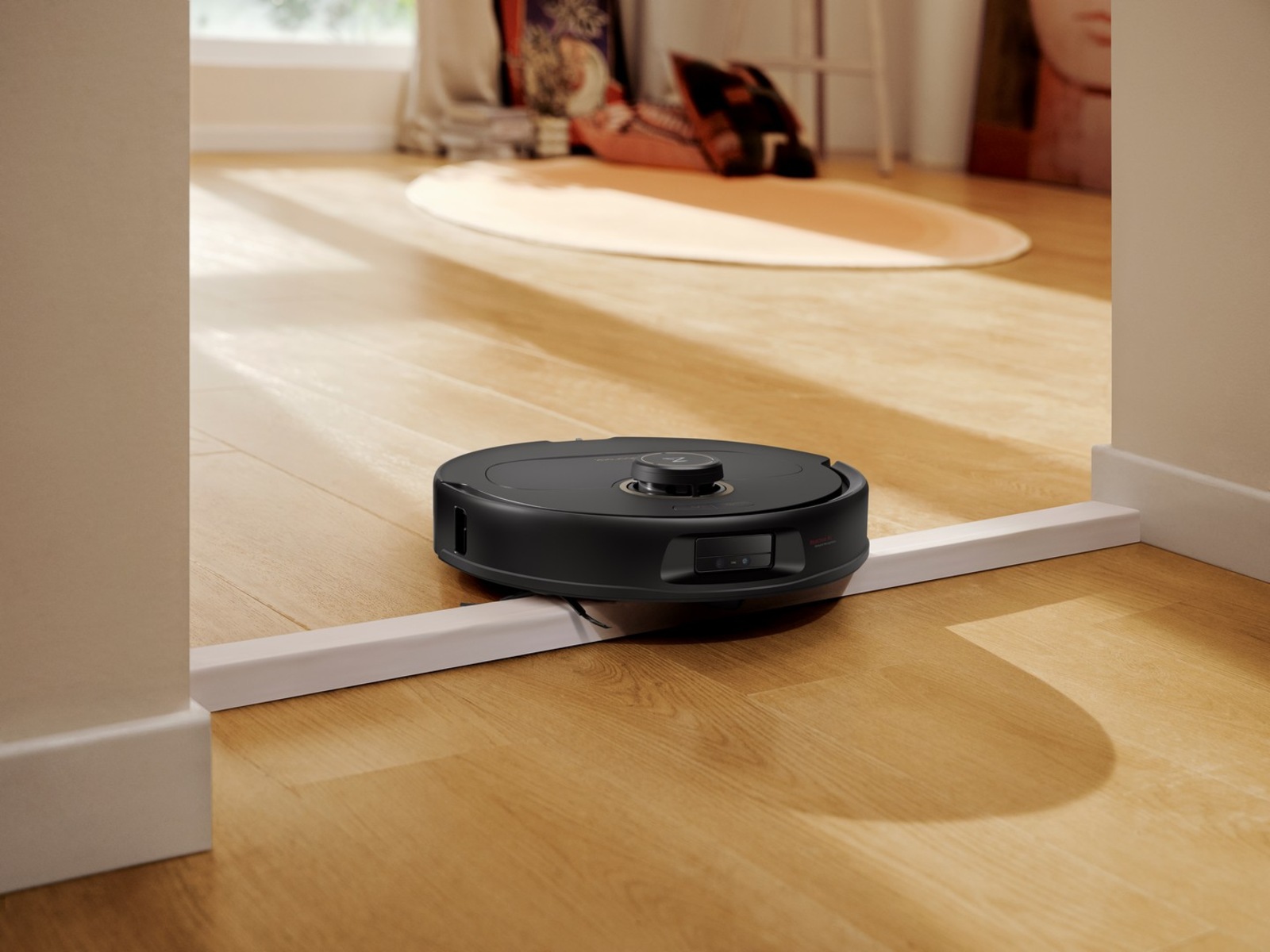 Roborock Qrevo MaxV robotstøvsuger (sort) Robotstøvsugere