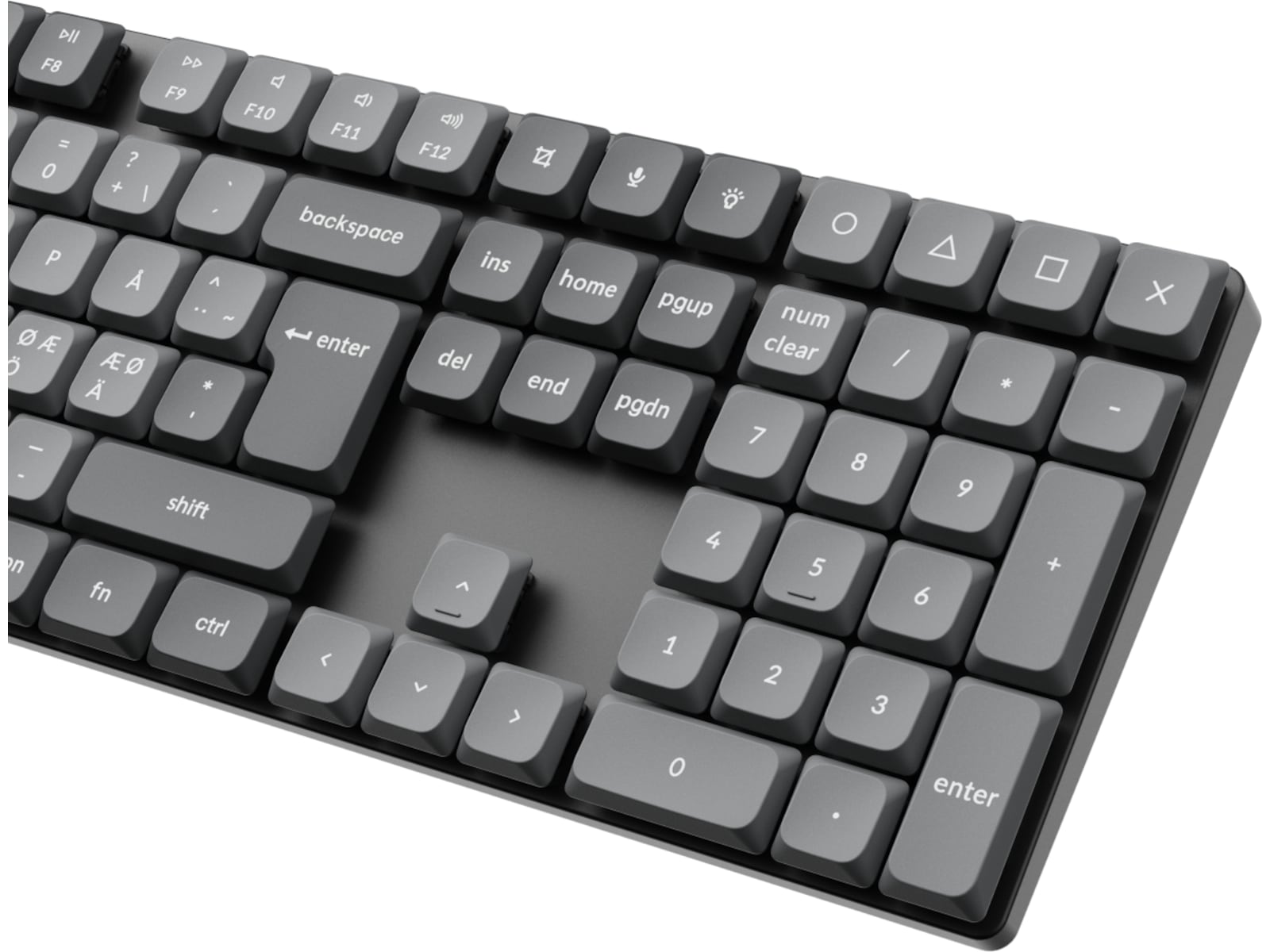 Keychron K5 MAX QMK/VIA Gateron Brown trådløst gamingtastatur Gamingtastatur