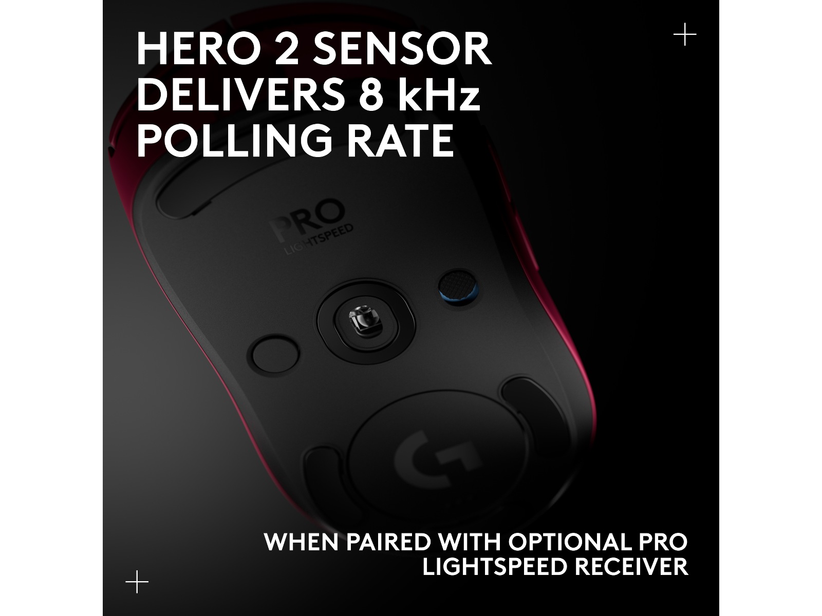 Logitech PRO 2 Lightspeed Trådløs Gamingmus (rosa) Gamingmus