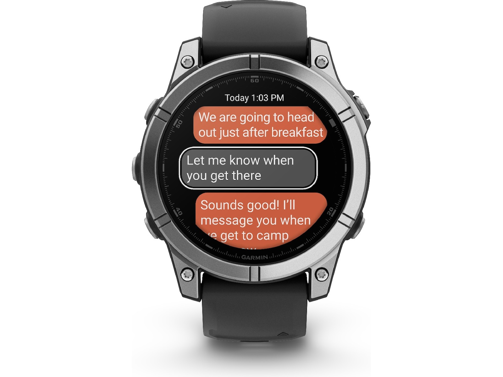 Garmin fenix E 47mm GPS (rustfritt stål/grafitt) Smartklokker