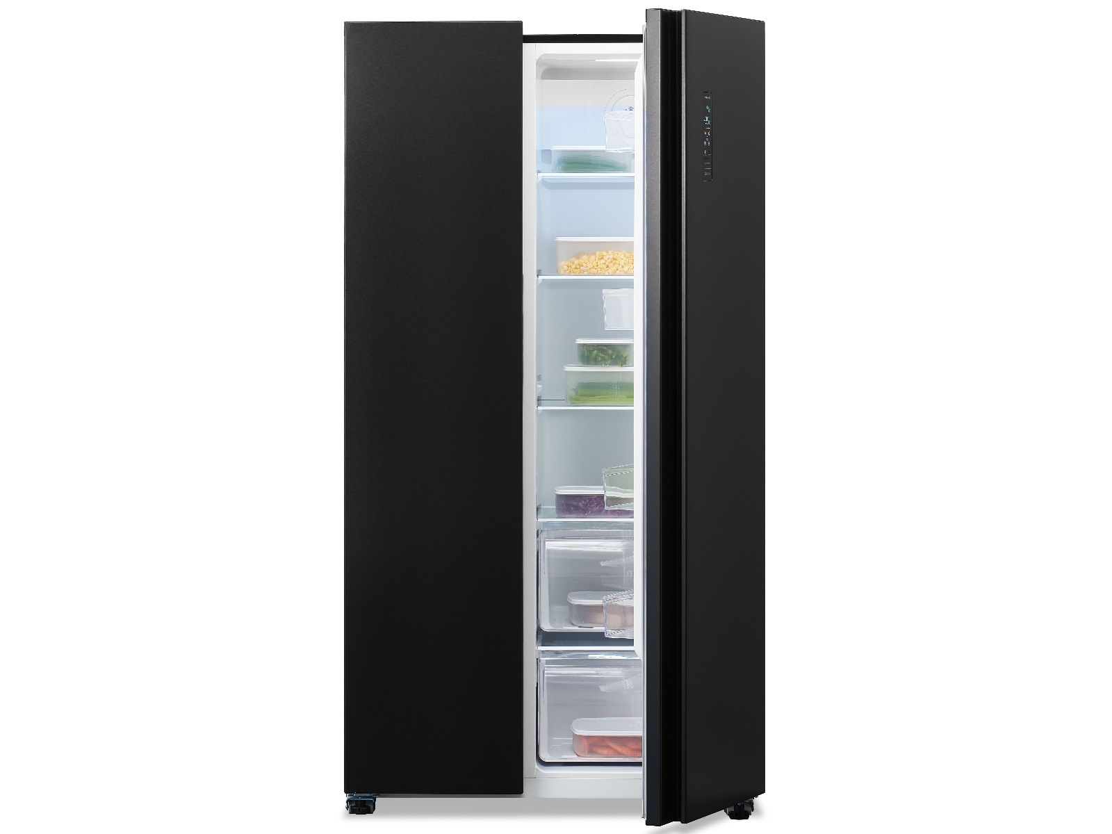 Avant SBS91DI1 Side-by-side kjøle- og fryseskap (sort) Side-by-side kjøleskap