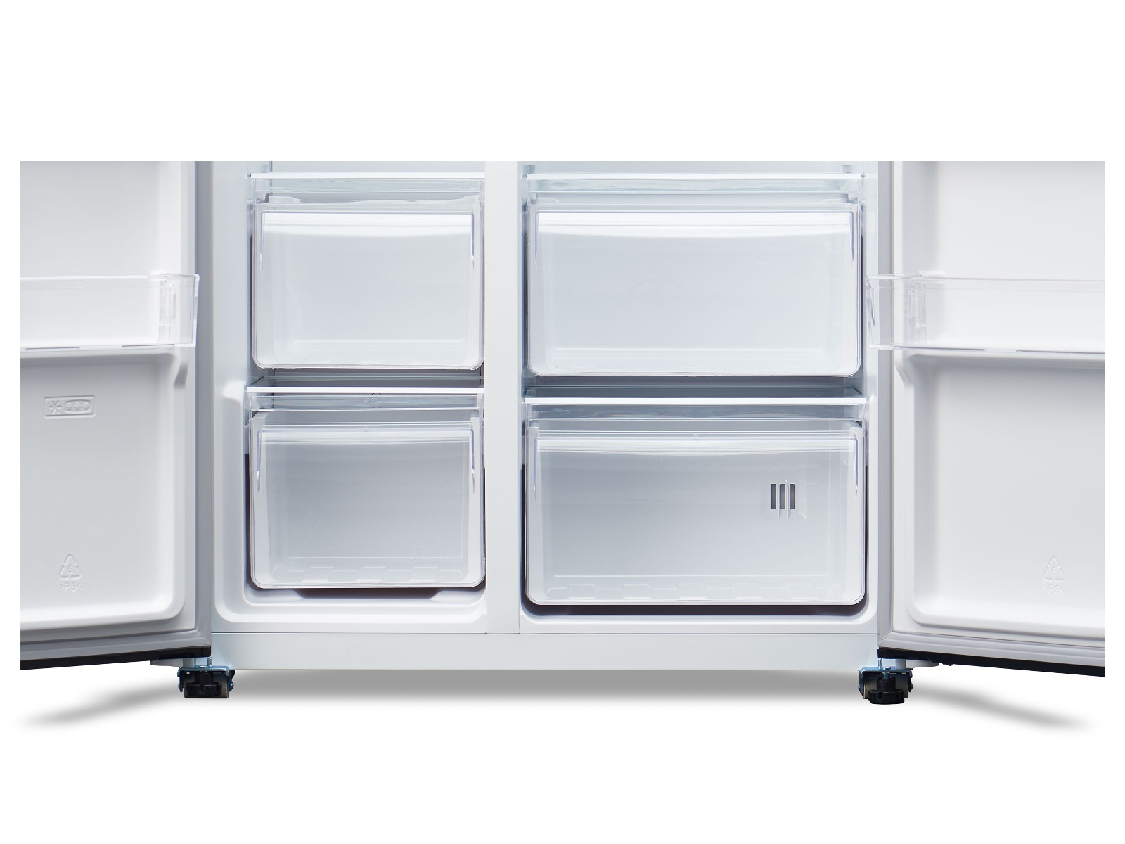 Avant SBS91DI1 Side-by-side kjøle- og fryseskap (sort) Side-by-side kjøleskap