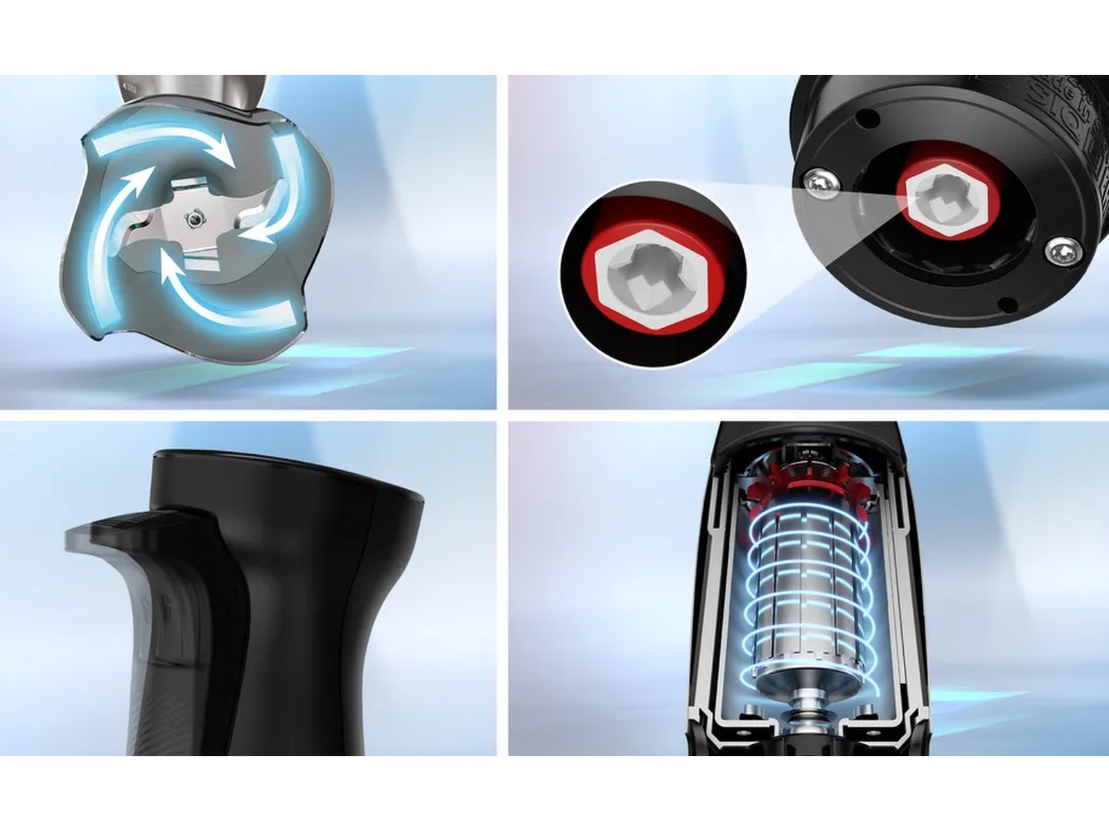 Bosch MSM6M810 miksestav (rustfritt stål) Hånd- & stavmiksere