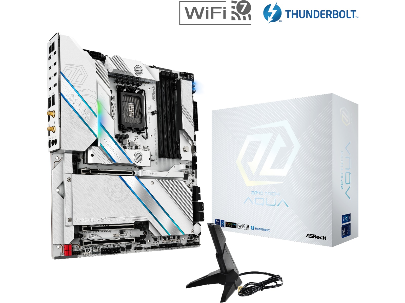 ASRock Z890 TAICHI AQUA Hovedkort Intel Socket