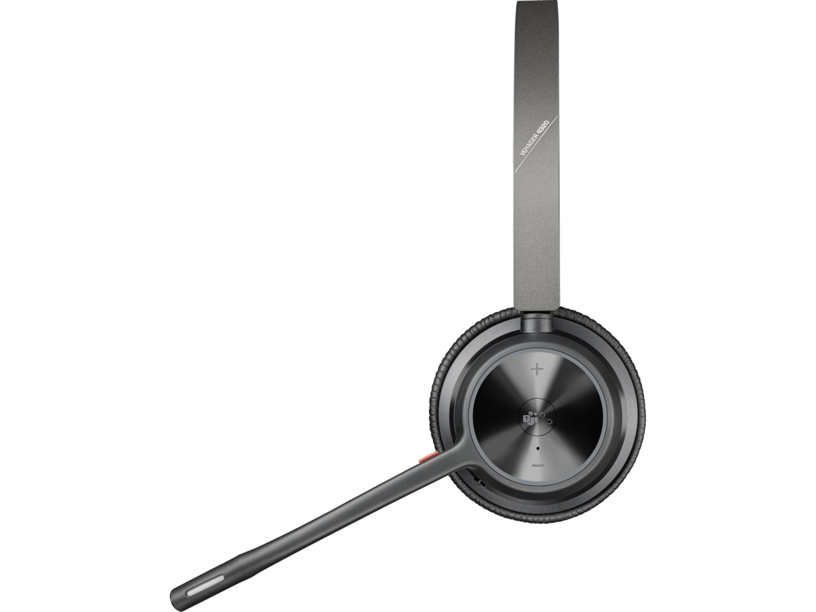 Poly Voyager 4320-M MS USB-C Headset med ladestativ Trådløse hodesett