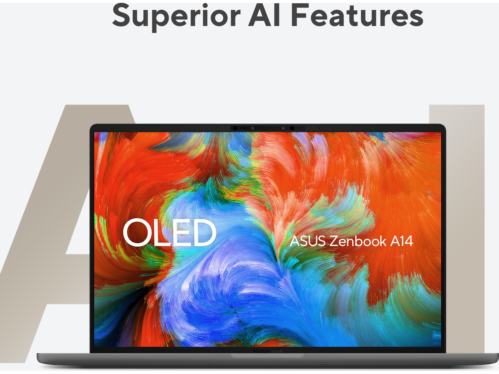 Asus Zenbook A14 UX3407RA 14" WUXGA OLED PC - Bærbar / laptop