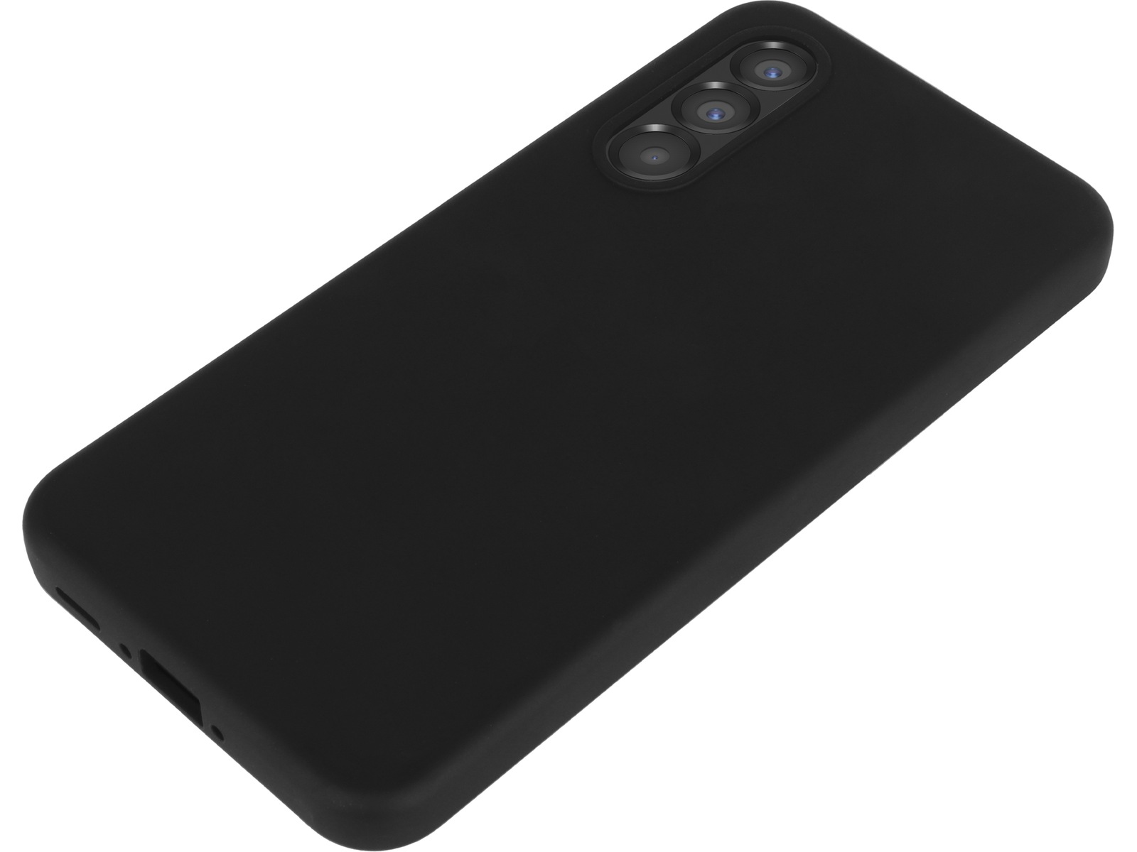 iiglo Galaxy A56 Silikondeksel (sort) Mobildeksel