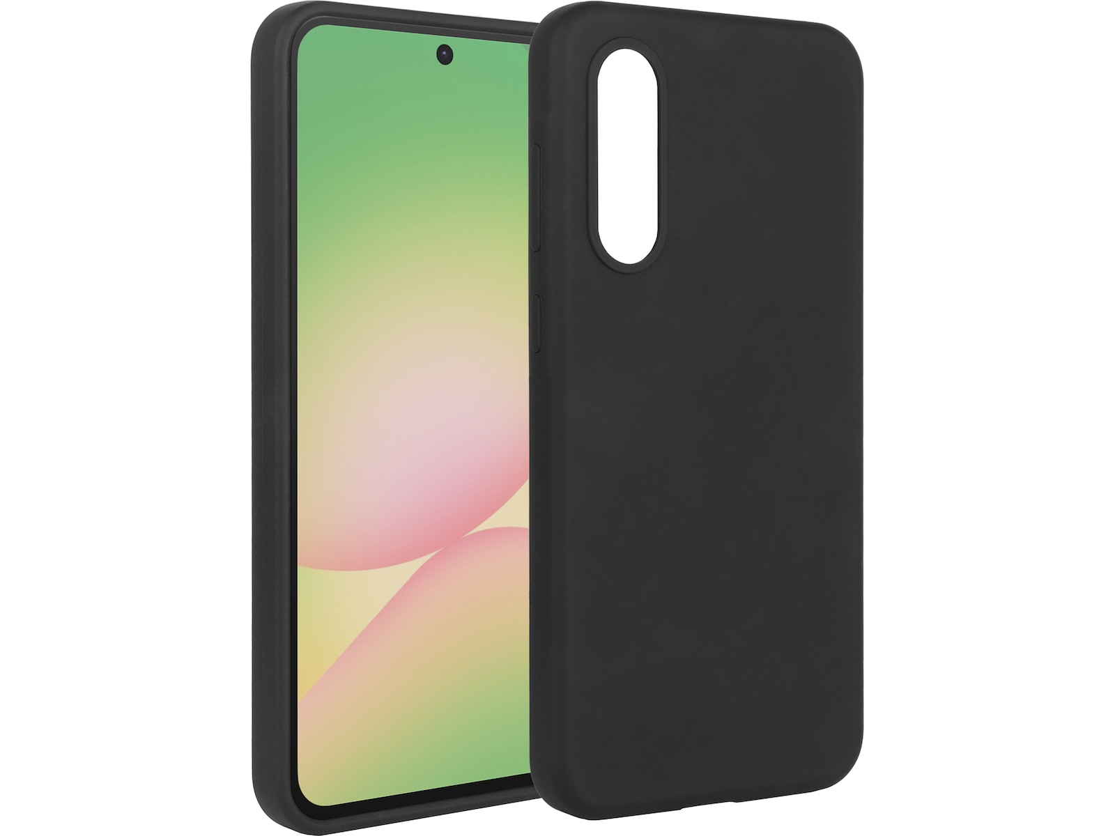 iiglo Galaxy A56 Silikondeksel (sort) Mobildeksel