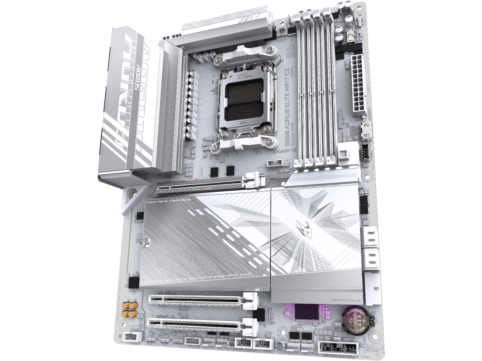 Gigabyte B850 AORUS ELITE WF7 ICE Hovedkort AMD Socket